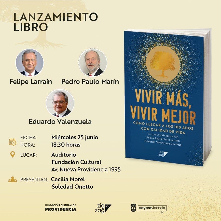 Lanzamiento del libro “Vivir más, vivir mejor”