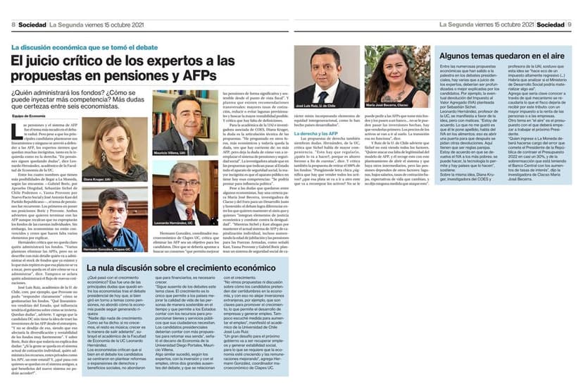 Clapes UC | El juicio crítico de los expertos a las propuestas en ...