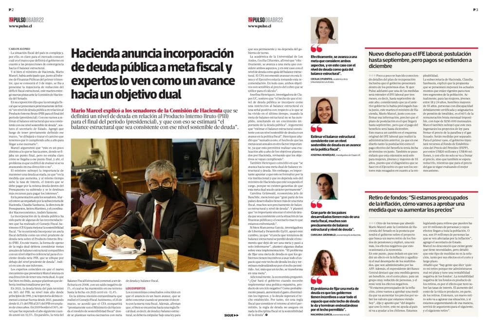 Hacienda anuncia incorporación de deuda pública a meta fiscal y expertos lo ven como un avance hacia un objetivo dual