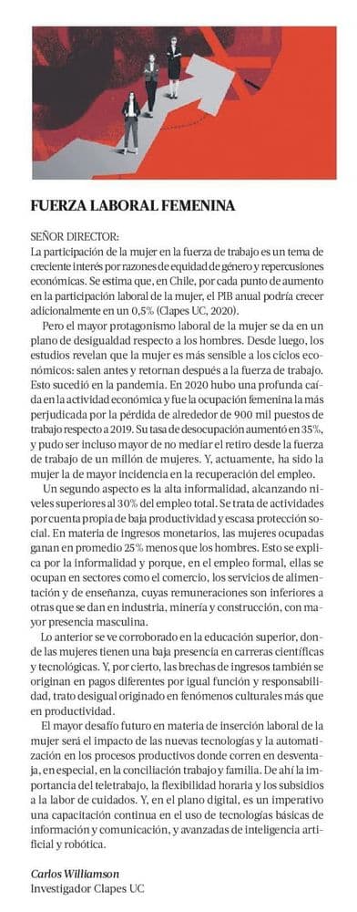 Fuerza laboral femenina