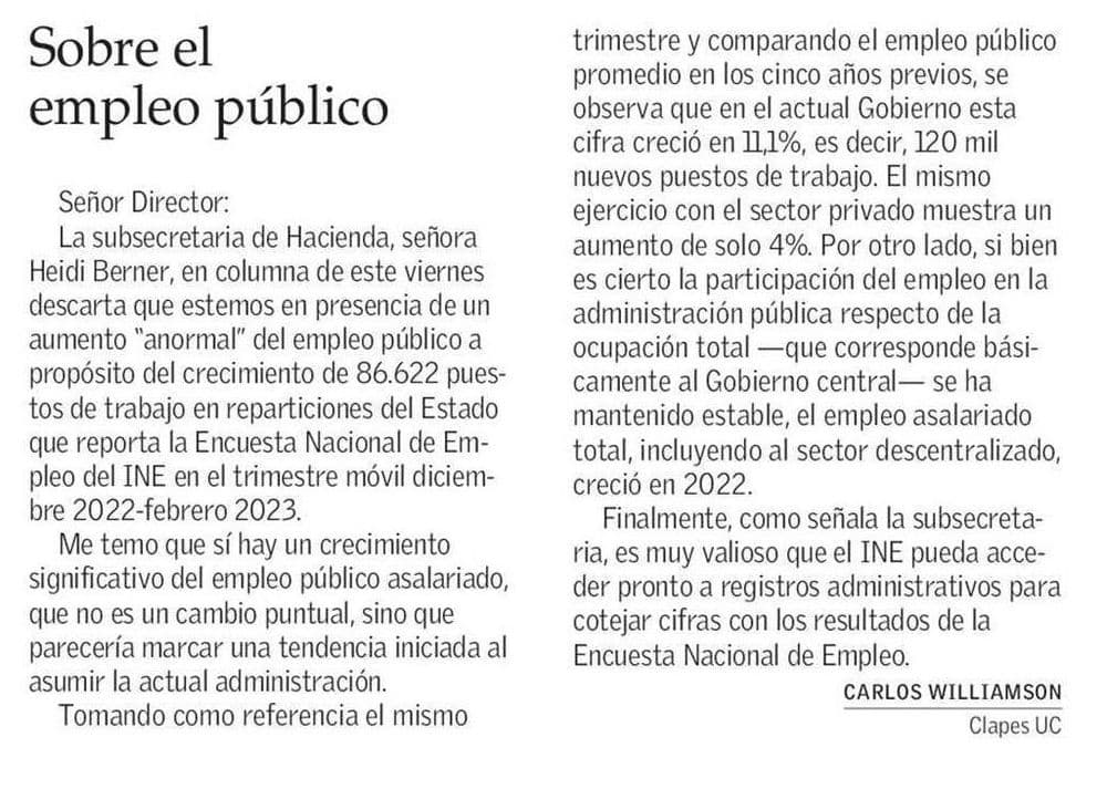 Sobre el empleo público