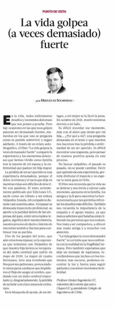 La vida golpea (a veces demasiado) fuerte
