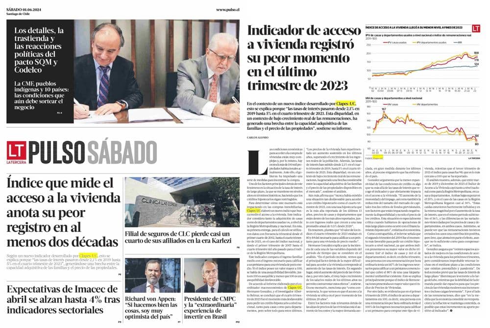 Indicador de acceso a vivienda registró su peor momento en el último trimestre de 2023