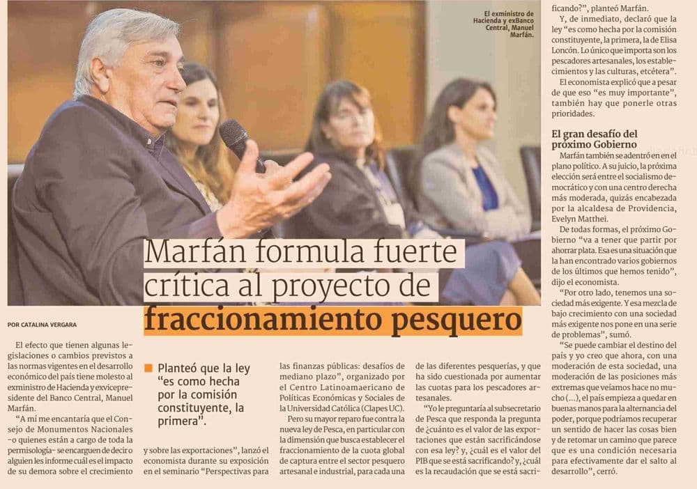 Marfán formula fuerte crítica al proyecto de fraccionamiento pesquero