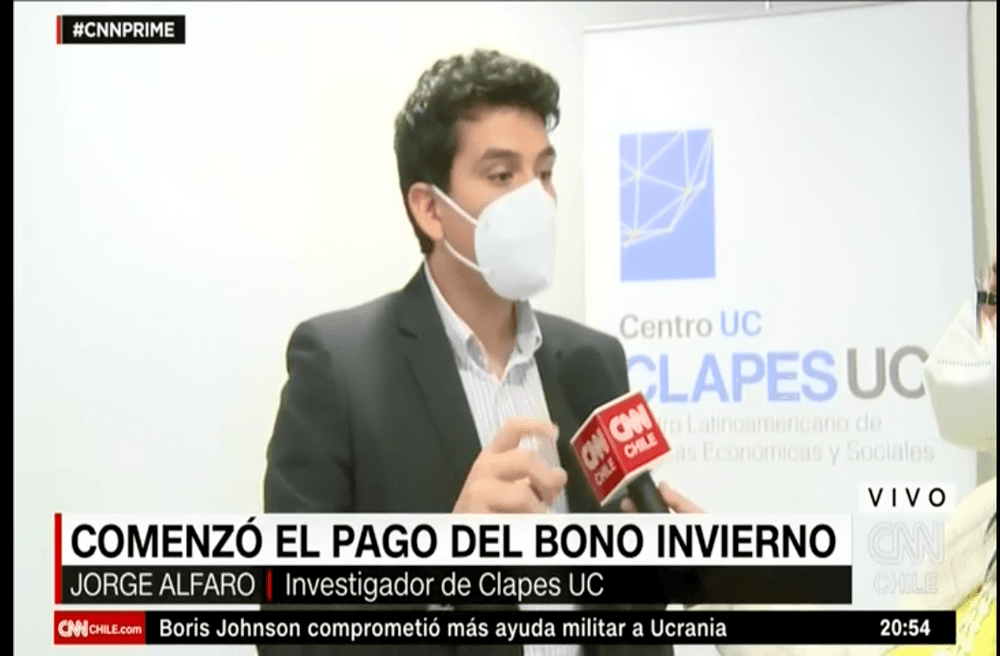 Esta semana comenzó el pago del bono invierno