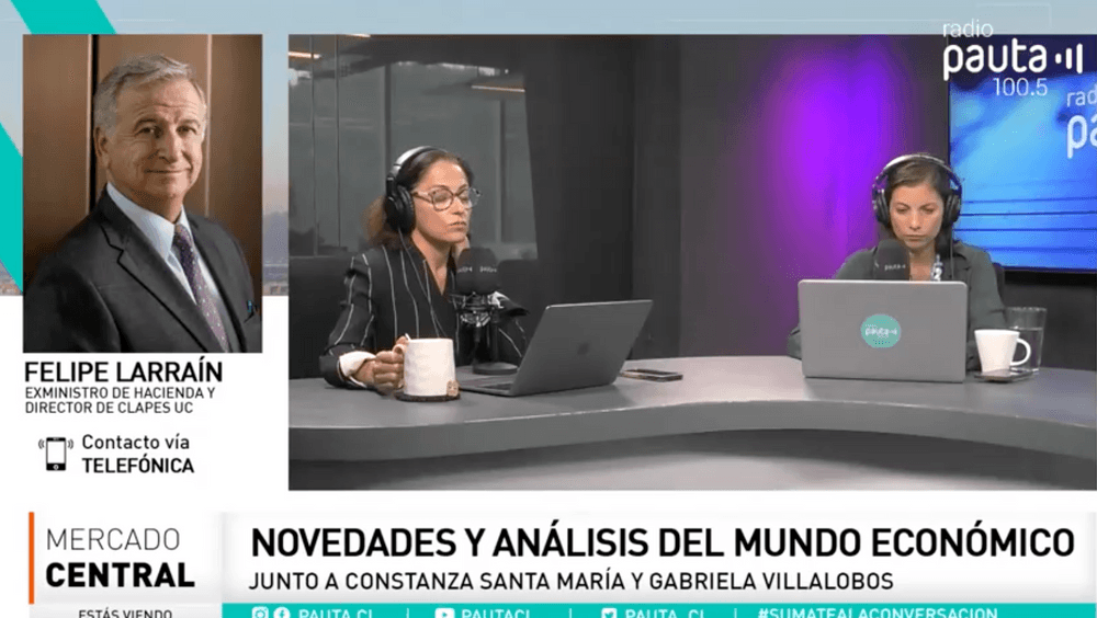Entrevista a Felipe Larraín, director de CLAPES UC sobre el balance económico presentado en la Cuenta Pública