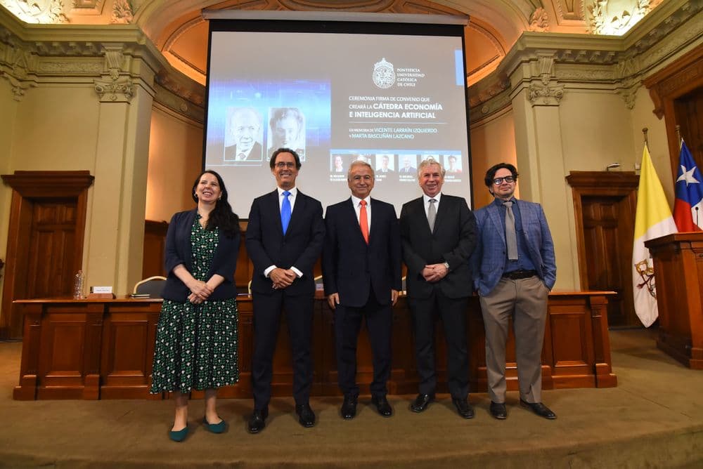 Universidad Católica inaugura Cátedra de Economía e Inteligencia Artificial con fondo endowment pionero en Chile