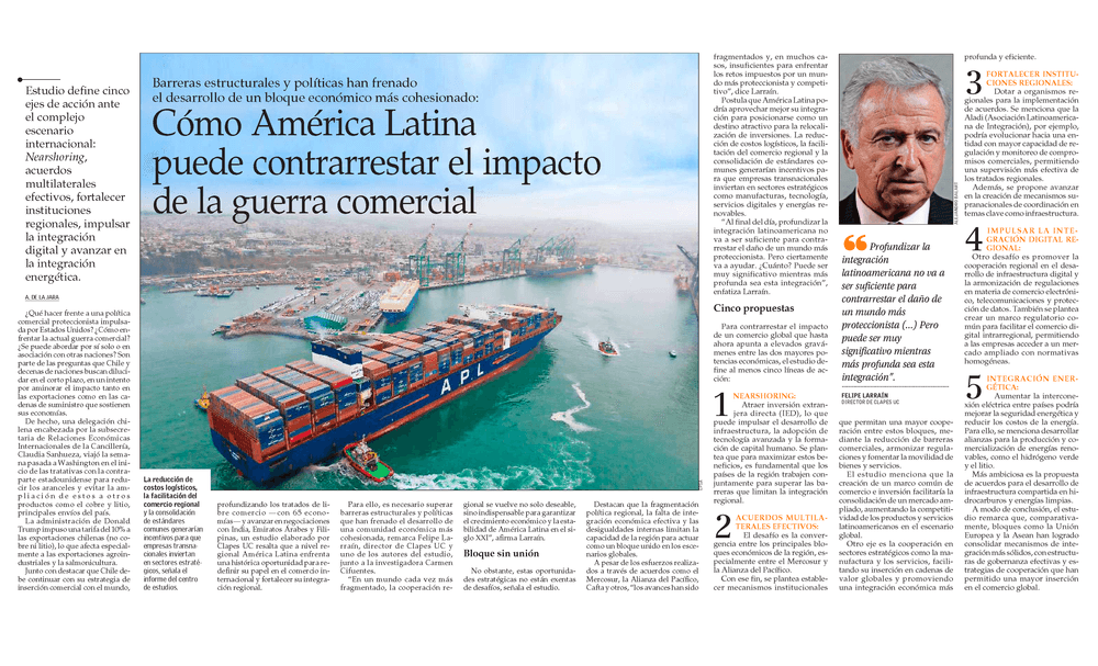 Cómo América Latina puede contrarrestar el impacto de la guerra comercial 