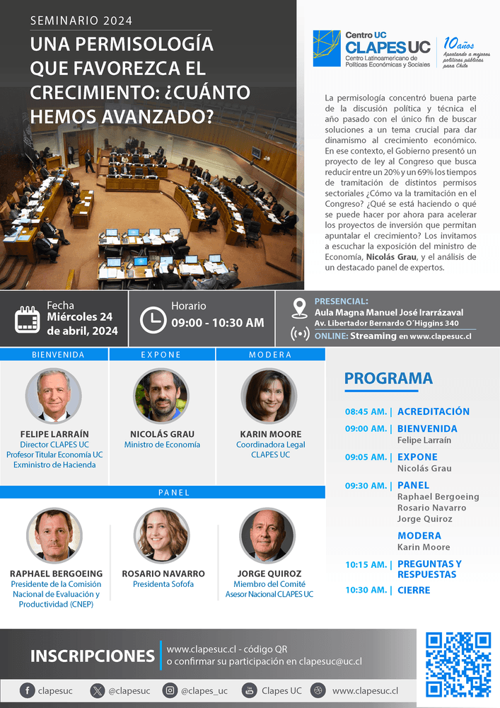 Clapes UC | Seminario Clapes UC: Una Permisología que favorezca el ...