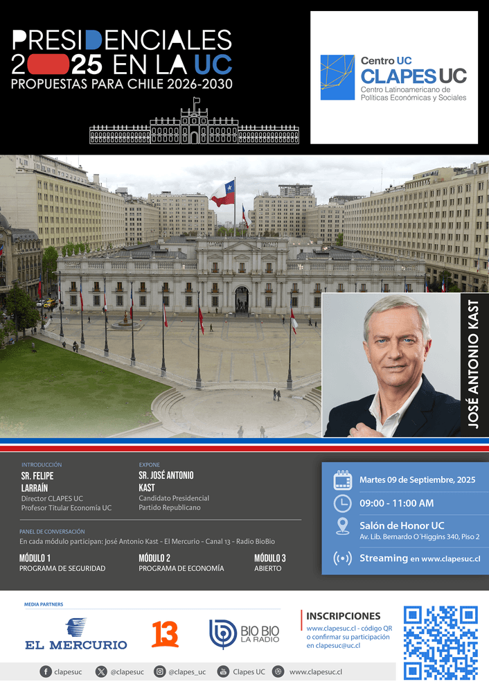 Seminarios Presidenciales 2025: Propuestas para Chile 2026-2030 | Conversando con José Antonio Kast