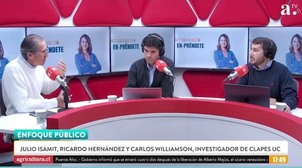Entrevista a Carlos Williamson, investigador principal de CLAPES UC sobre el FES en Agricultura TV