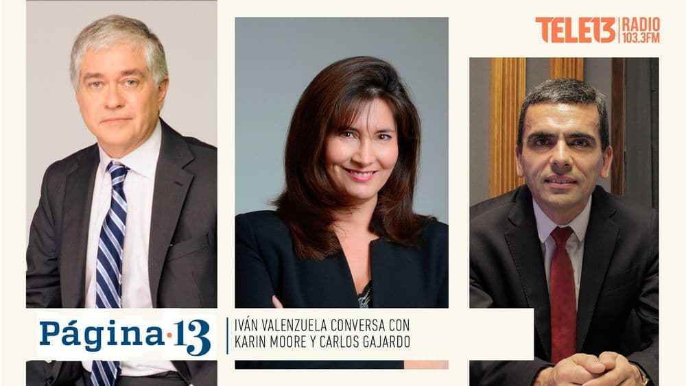 Karin Moore y Gajardo en Tele 13 por por la querella del SII a Factop y el daño de la delincuencia en la economía