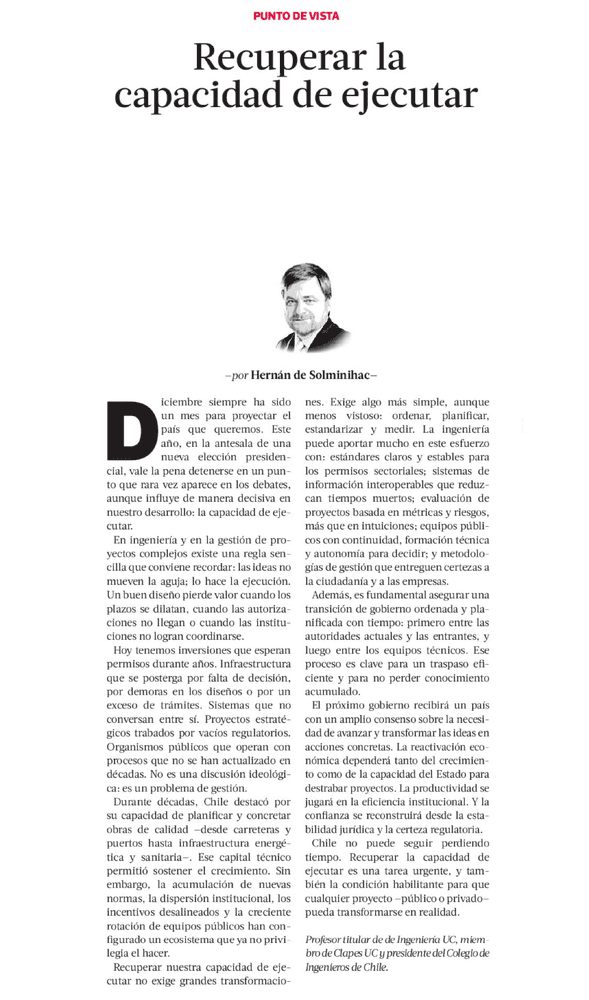 Recuperar la capacidad de ejecutar