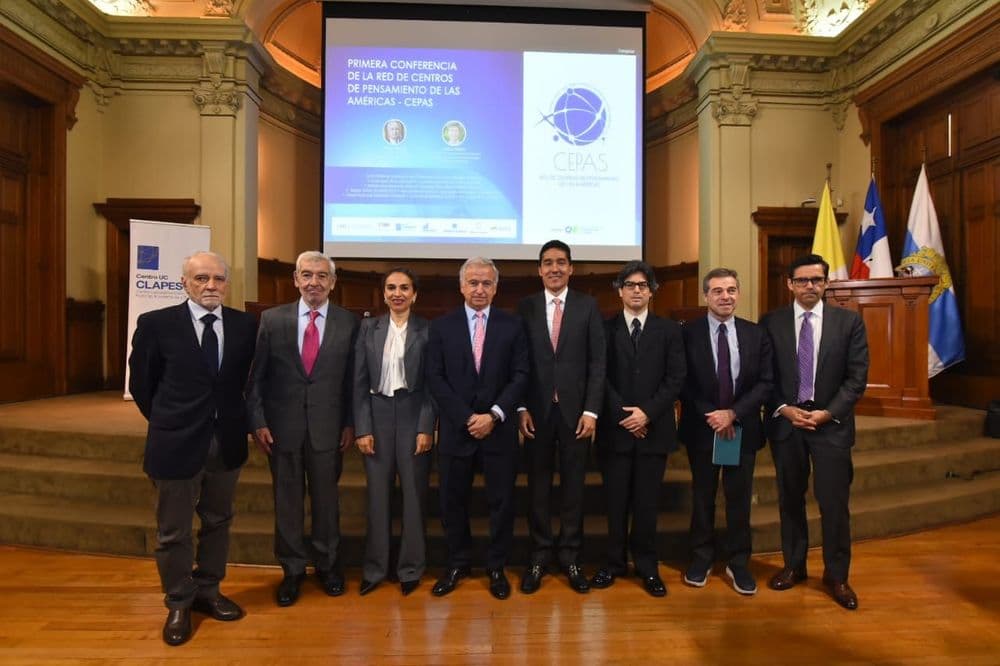 La nueva red de Centros de Pensamiento de las Américas-CEPAS realiza su primer encuentro en Chile y anuncia la incorporación del Real Instituto Elcano de España