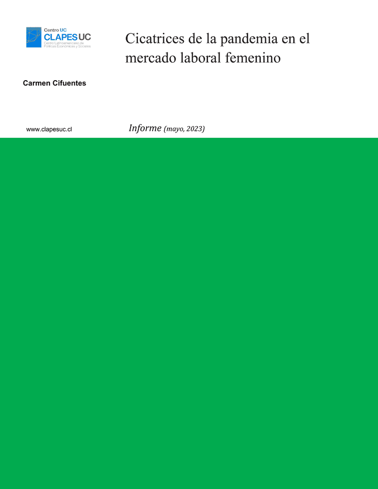 Informe: Cicatrices de la pandemia en el mercado laboral femenino