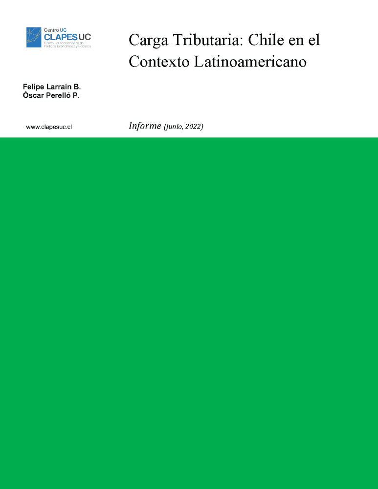 Informe: Carga Tributaria: Chile en el Contexto Latinoamericano (junio 2022)