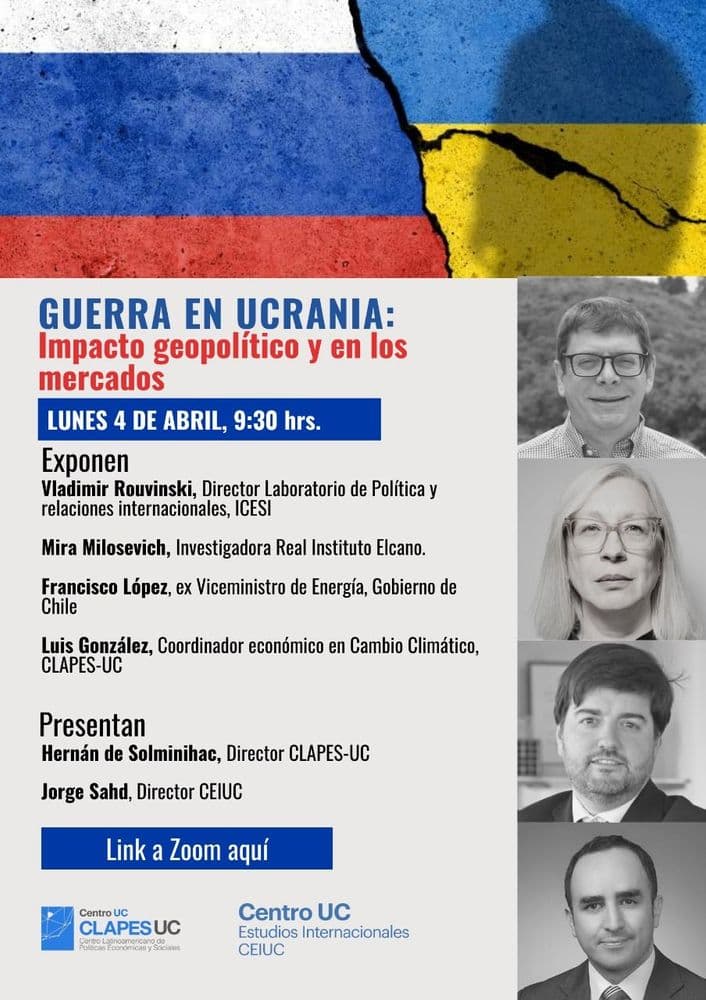 Seminario: "Guerra en Ucrania: impacto geopolítico y en los mercados"