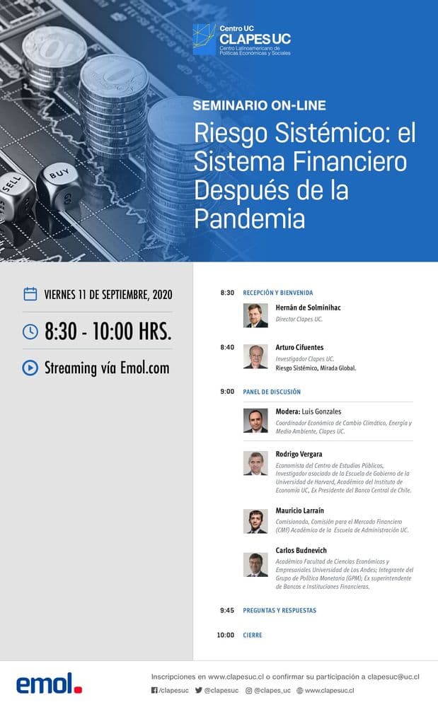 Seminario CLAPES UC: Riesgo Sistémico: El Sistema Financiero Después de la Pandemia