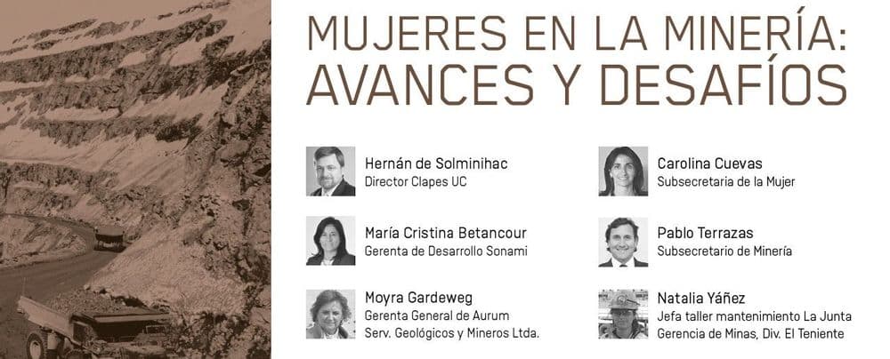 Seminario CLAPES UC: “Mujeres en la Minería: Avances y Desafíos”