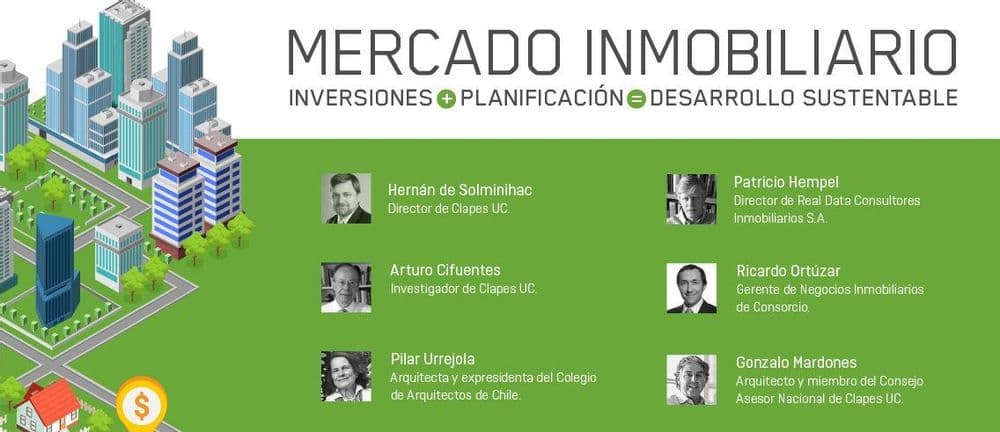 Seminario CLAPES UC: "Mercado Inmobiliario: Inversiones + Planificación = Desarrollo Sustentable"
