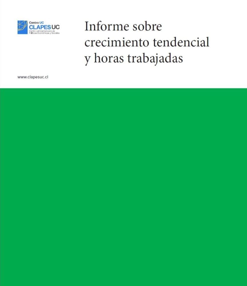 Informe sobre crecimiento tendencial y horas trabajadas