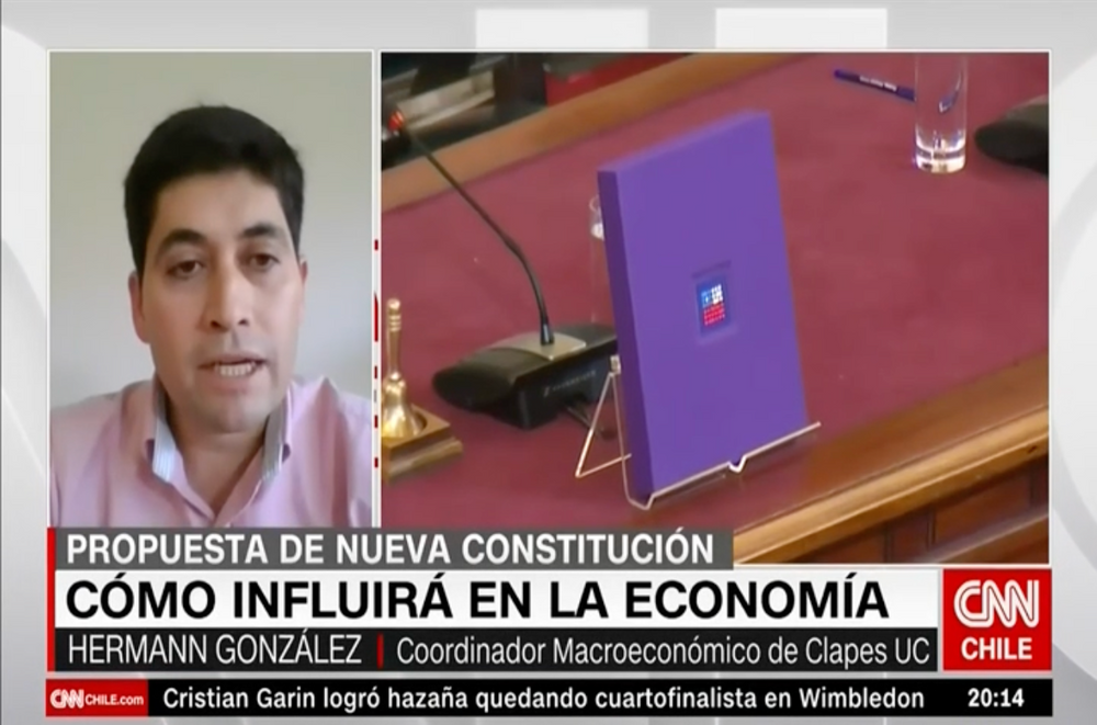 Entrevista a Hermann González, coordinador macroeconómico Clapes UC