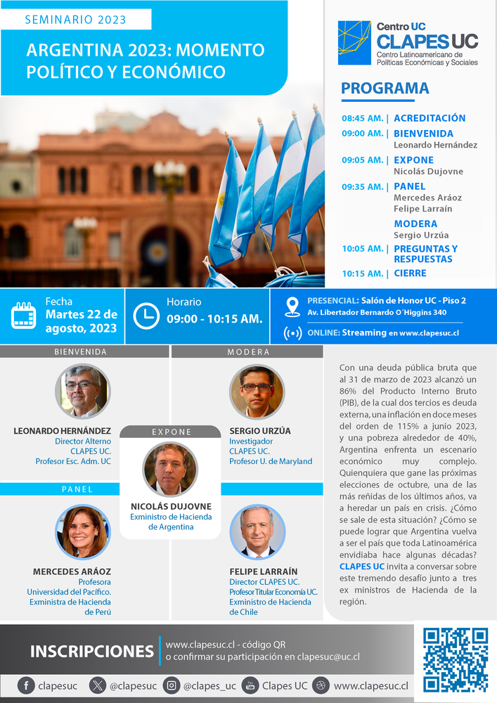Seminario: "ARGENTINA 2023: Momento Político y Económico"