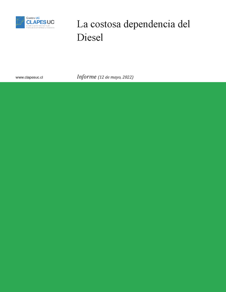 Informe MEPCO Diesel 2022 "La costosa dependencia del Diesel"