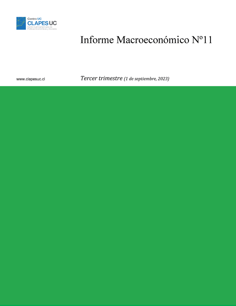 Informe Macroeconómico Nº11 - Tercer Trimestre 2023 (1 septiembre 2023)