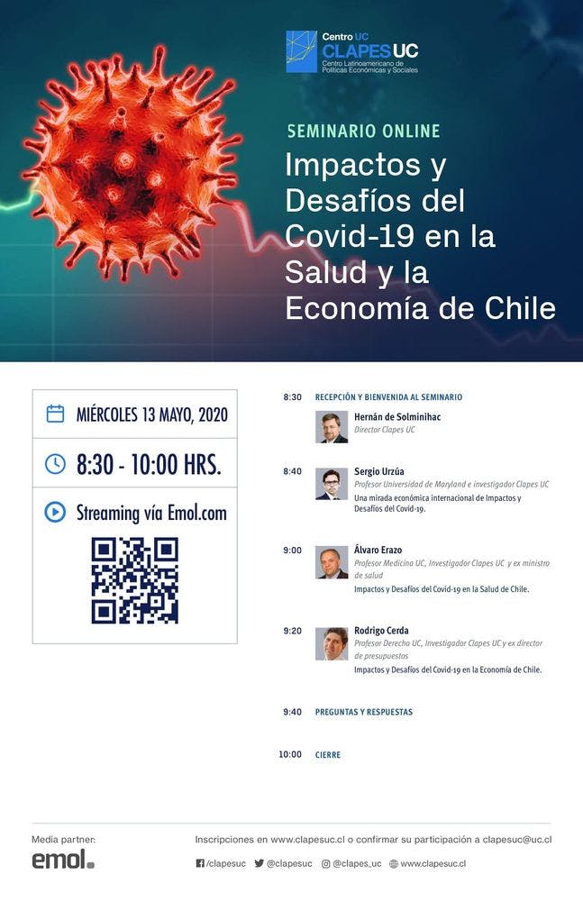 Seminario Impactos y Desafíos del Covid-19 en la Salud y la Economía de Chile